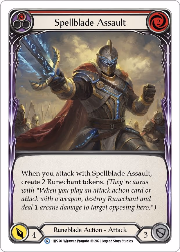 Spellblade Assault (Red) - Rare (1HP270)