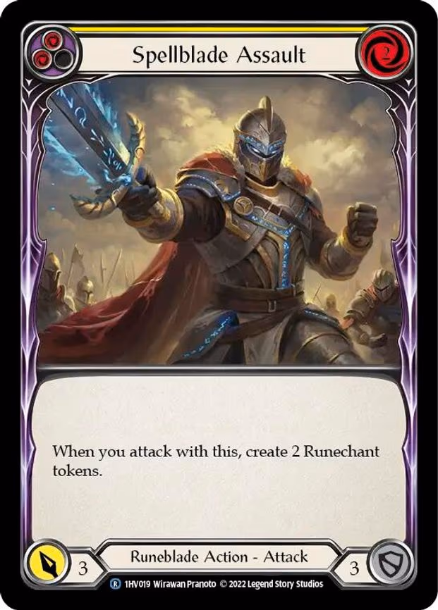 Spellblade Assault (Yellow)