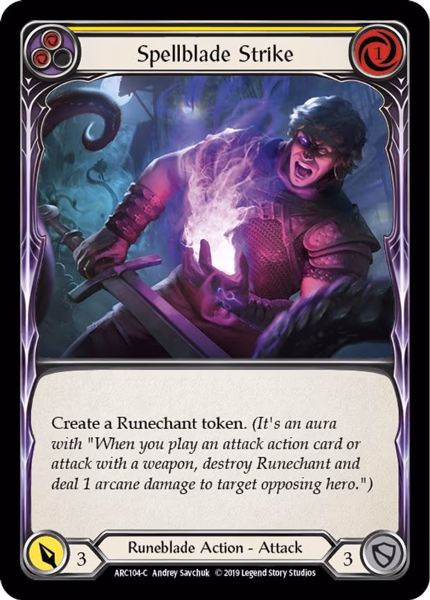 Spellblade Strike (Yellow) - Common (ARC104)