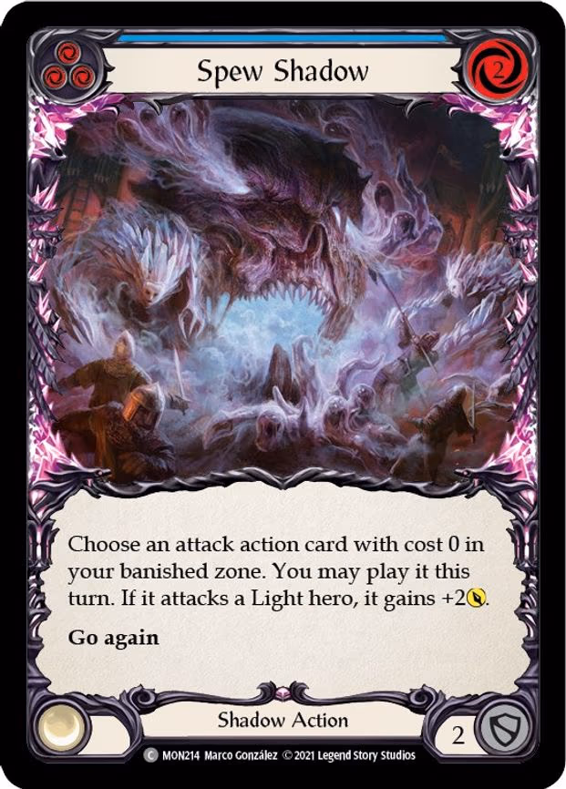 Spew Shadow (Blue) - Common (MON214)