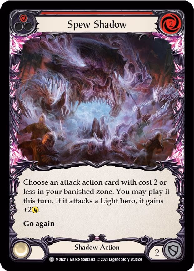 Spew Shadow (Red) - Common (MON212)