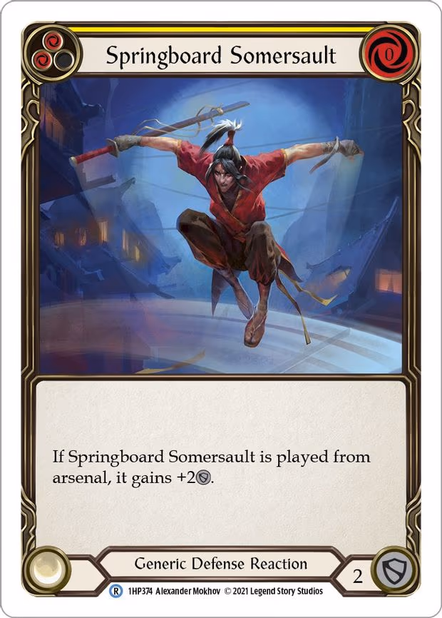 Springboard Somersault