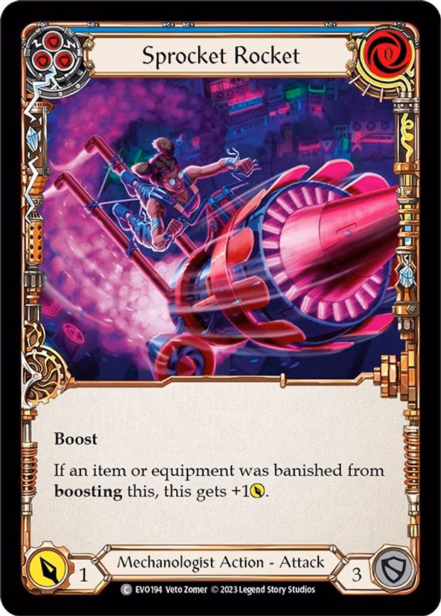 Sprocket Rocket (Blue) - Common (EVO194)