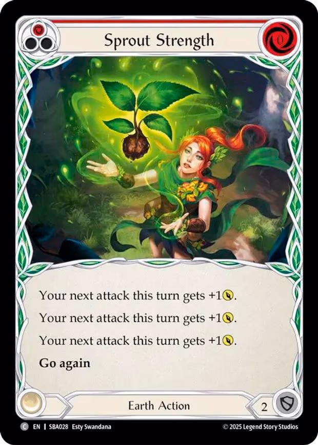 Sprout Strength (Red) - Common (SBA028)