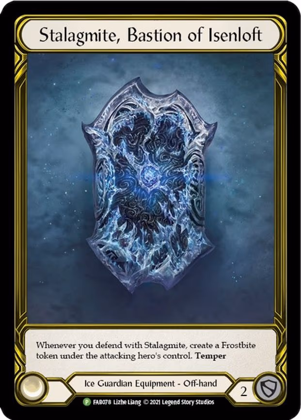 Stalagmite, Bastion of Isenloft (Golden) - Promo (FAB078)