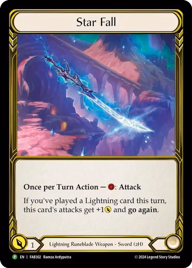 Star Fall (Golden) - Promo (FAB302)