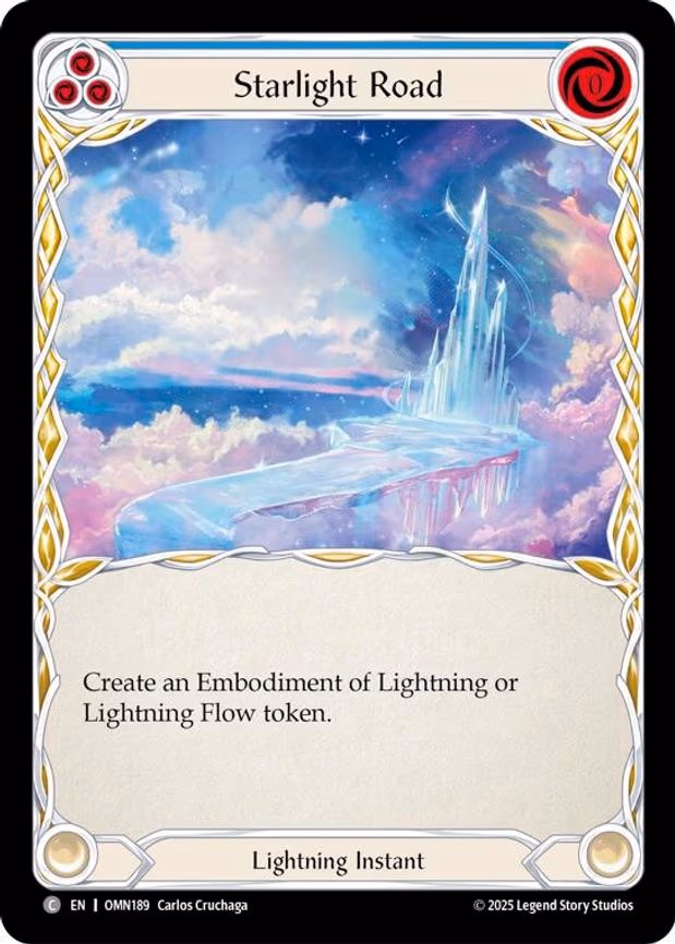 Starlight Road (Blue) - Common (OMN189)
