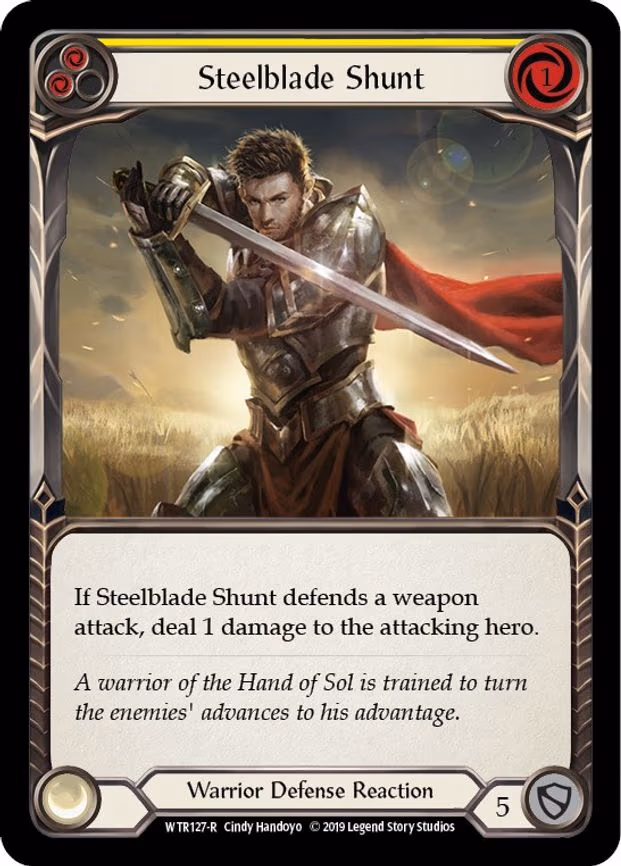 Steelblade Shunt (Yellow)