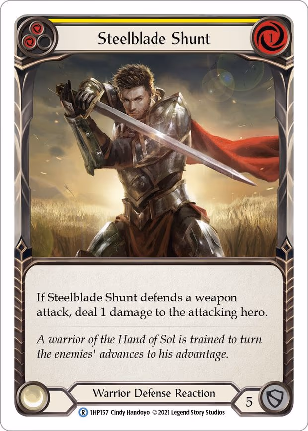 Steelblade Shunt (Yellow)