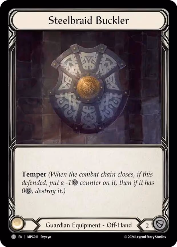 Steelbraid Buckler
