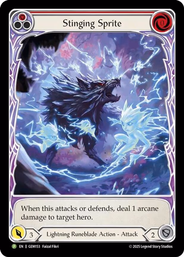 Stinging Sprite (Red) - Promo (GEM153)