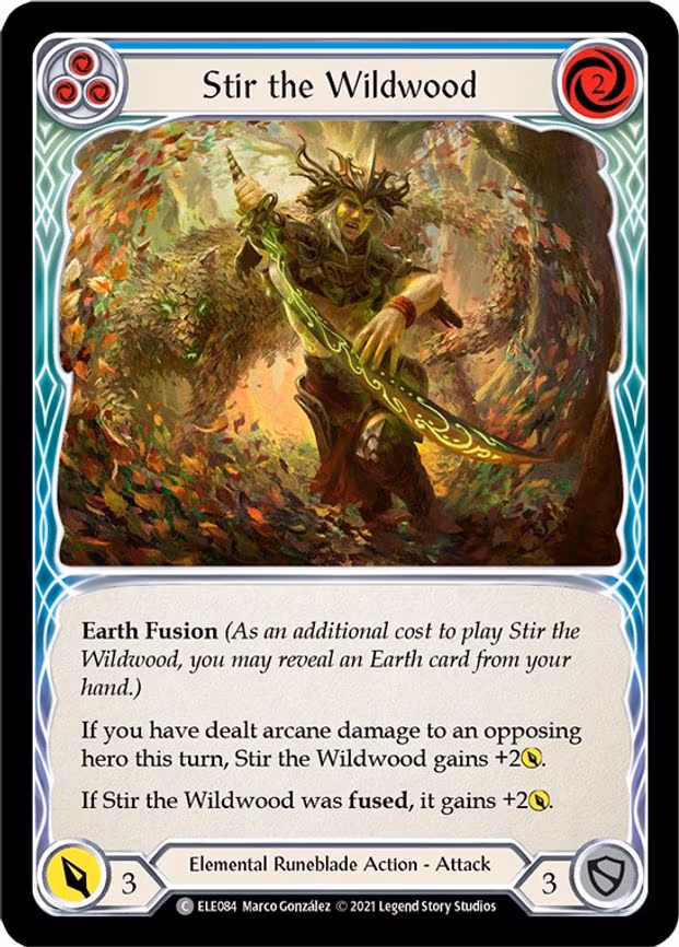 Stir the Wildwood (Blue) - Common (ELE084)