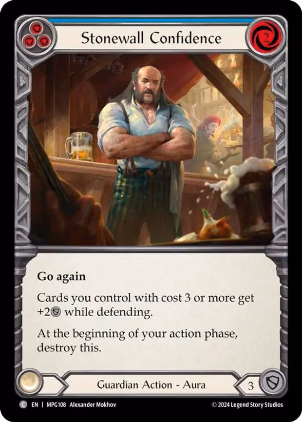 Stonewall Confidence (Blue) - Common (MPG108)