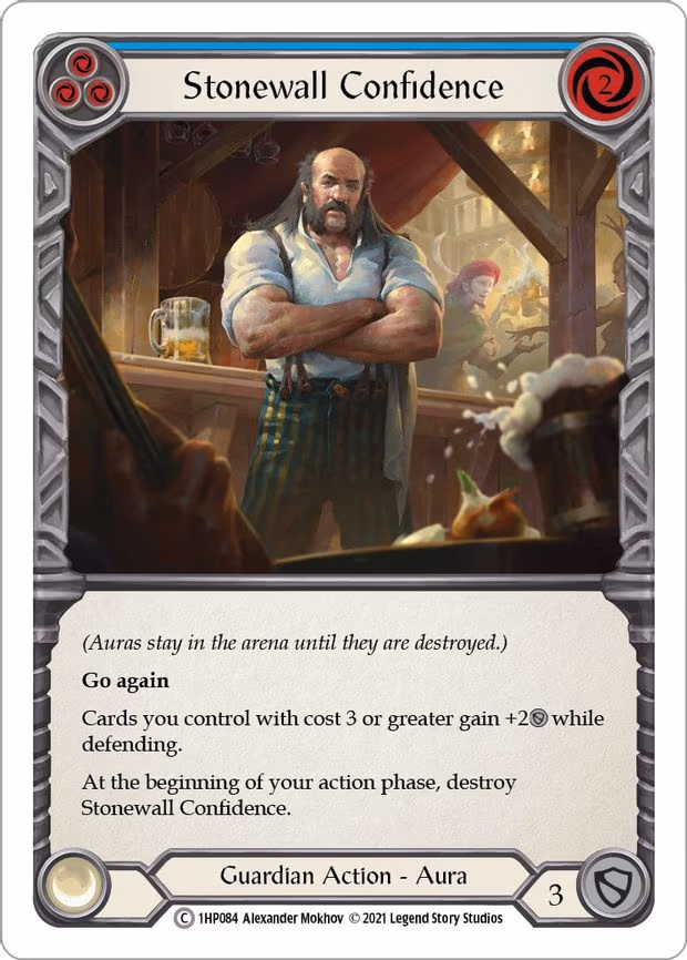 Stonewall Confidence (Blue) - Common (1HP084)