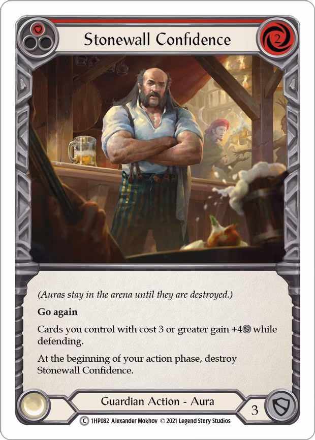 Stonewall Confidence (Red) - Common (1HP082)