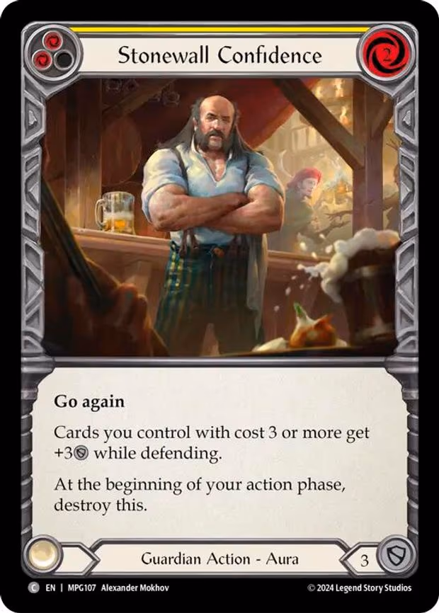 Stonewall Confidence (Yellow) - Common (MPG107)