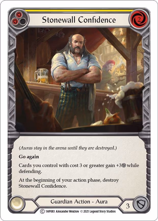Stonewall Confidence (Yellow) - Common (1HP083)