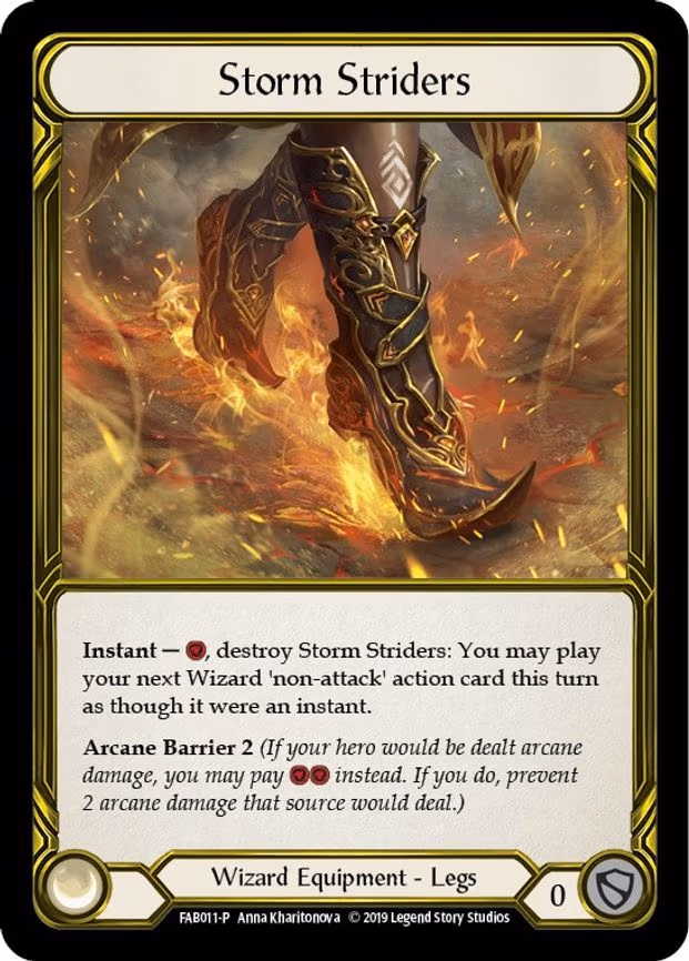 Storm Striders (Golden) - Promo (FAB011)