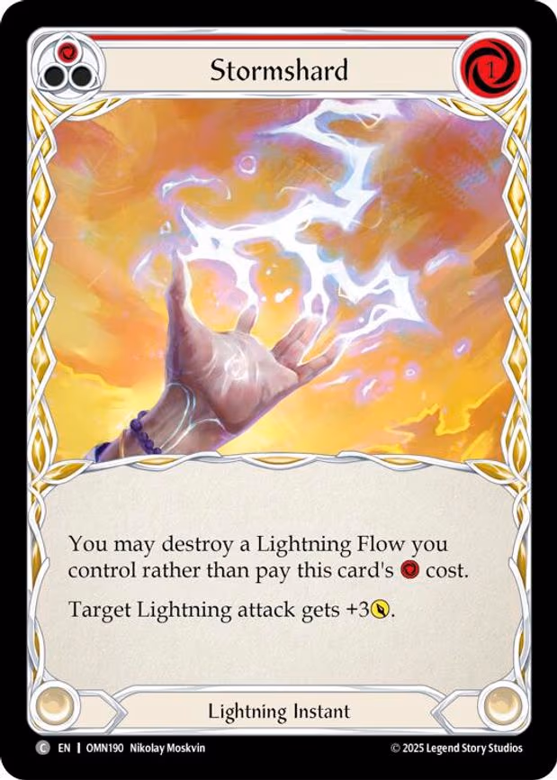 Stormshard (Red) - Common (OMN190)