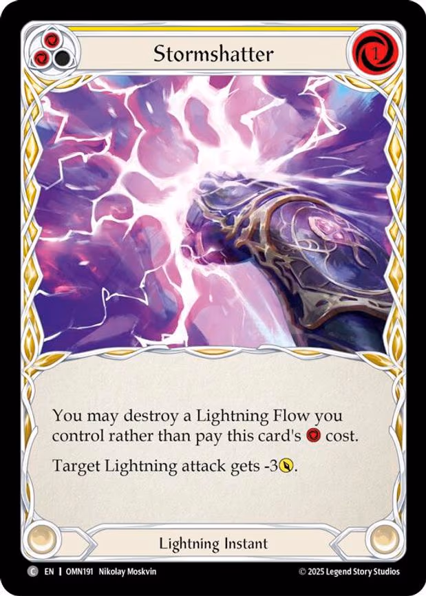 Stormshatter (Yellow) - Common (OMN191)