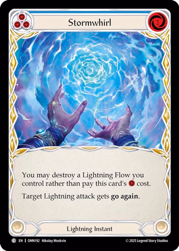 Stormwhirl (Blue) - Common (OMN192)