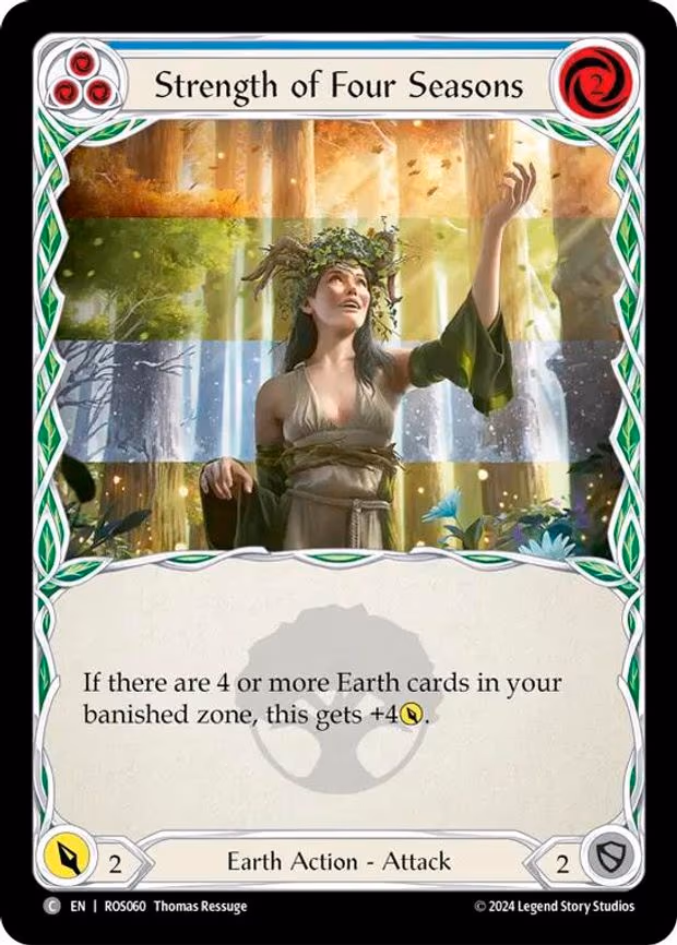 Strength of Four Seasons (Blue) - Common (ROS060)