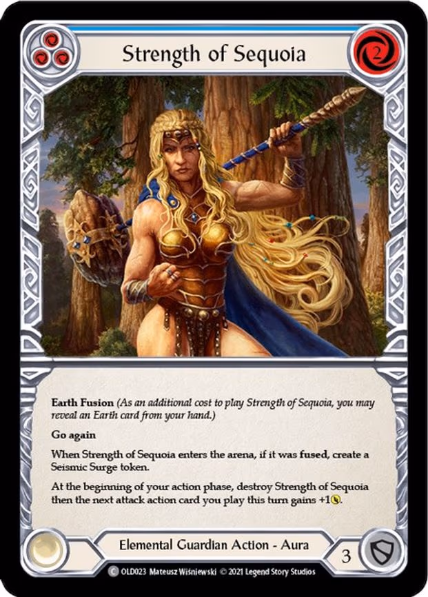 Strength of Sequoia (Blue)