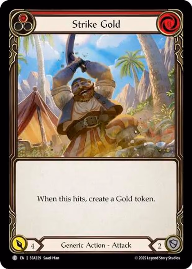 Strike Gold (Red) - Common (SEA229)