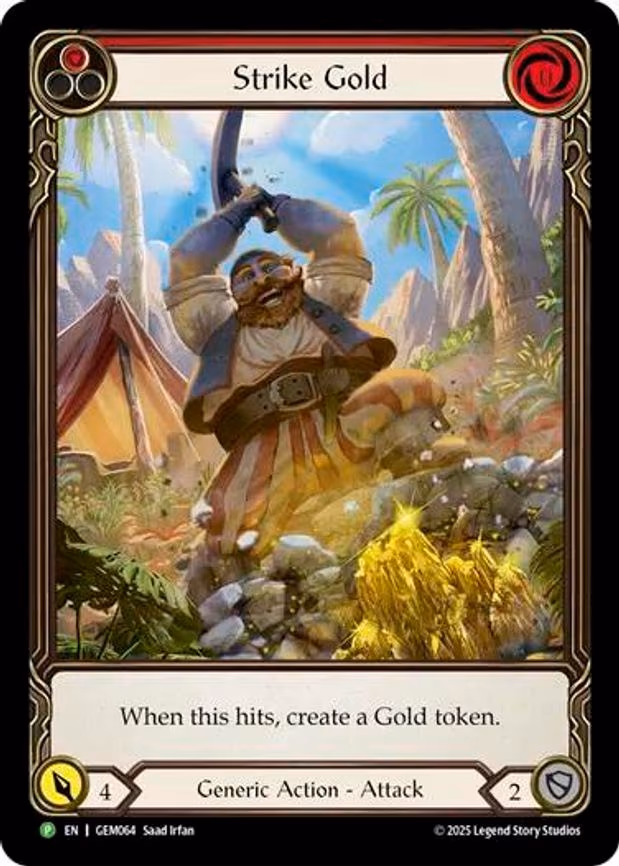Strike Gold (Red) - Promo (GEM064)