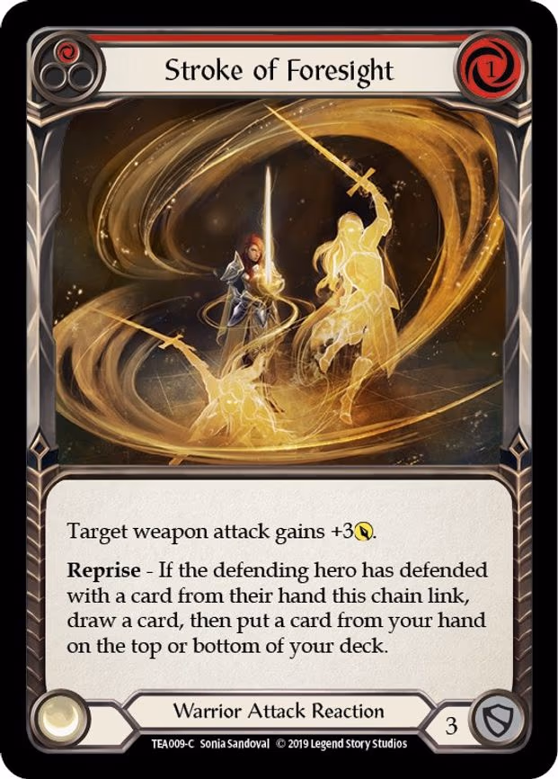 Stroke of Foresight (Red)