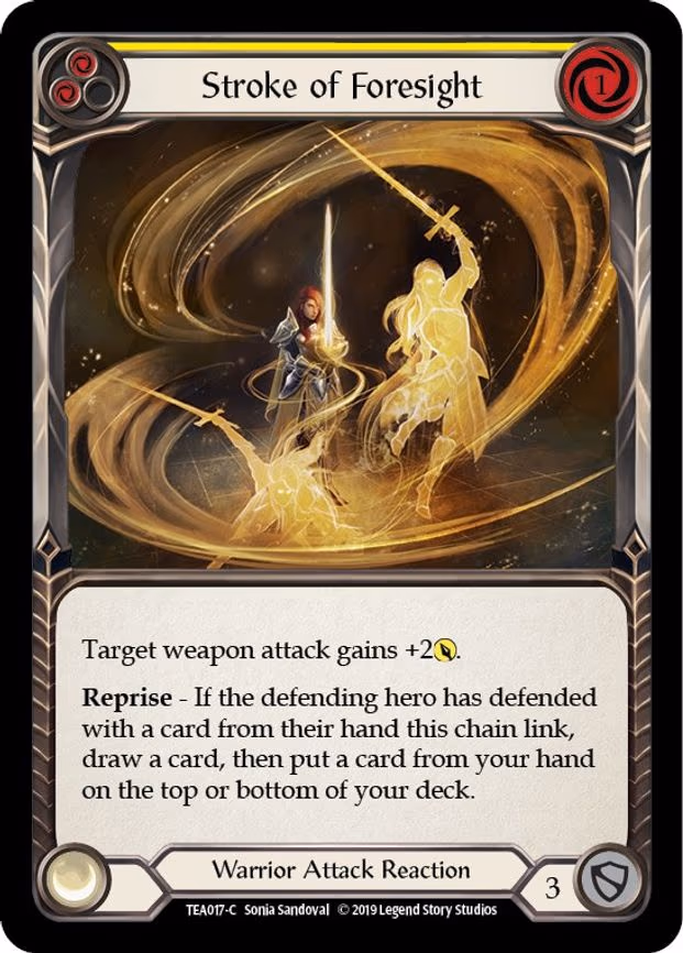 Stroke of Foresight (Yellow)