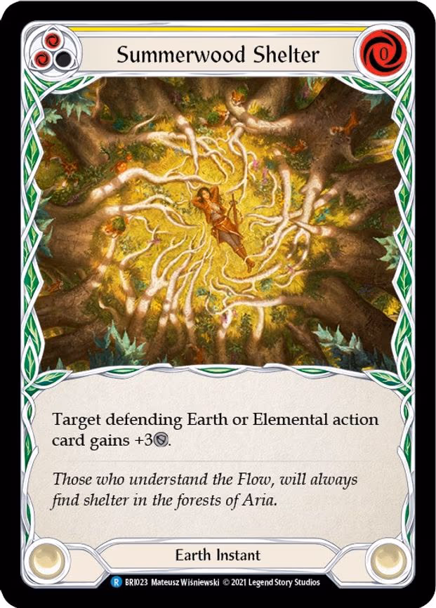 Summerwood Shelter (Yellow) - Rare (BRI023)