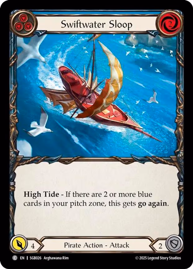 Swiftwater Sloop (Blue) - Common (SGB026)