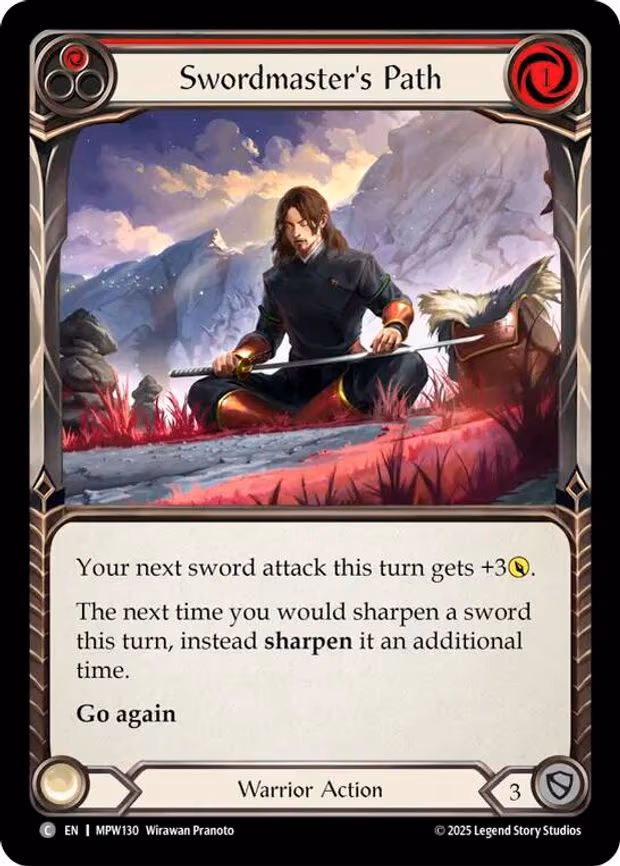Swordmaster's Path (Red) - Common (MPW130)