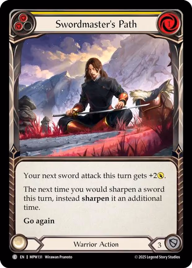 Swordmaster's Path (Yellow) - Common (MPW131)