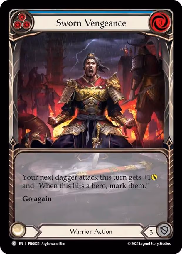 Sworn Vengeance (Blue)