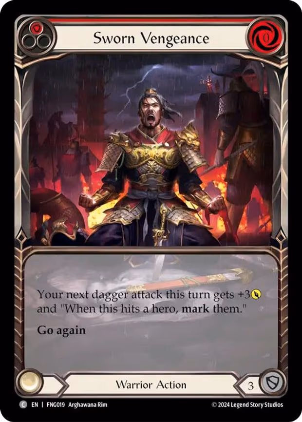 Sworn Vengeance (Red)