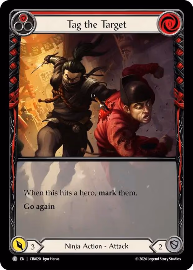 Tag the Target (Red)