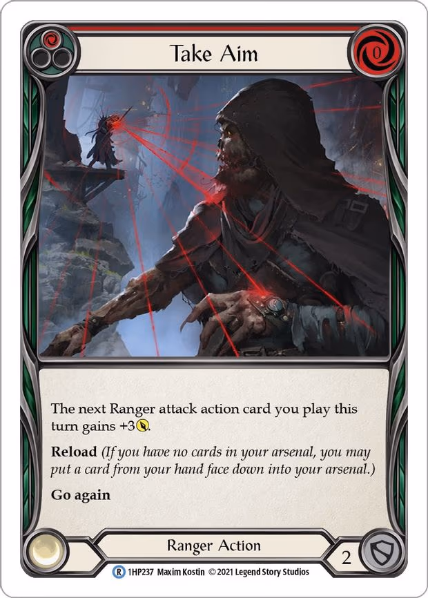 Take Aim (Red) - Rare (1HP237)