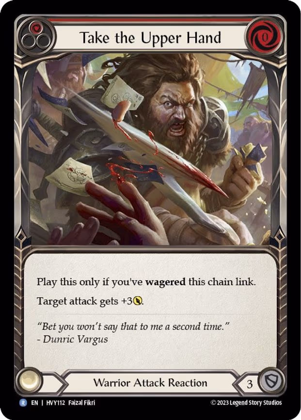 Take the Upper Hand (Red)