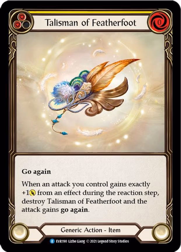 Talisman of Featherfoot - Rare (EVR190)