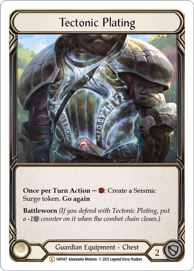 Tectonic Plating - Legendary (1HP047)