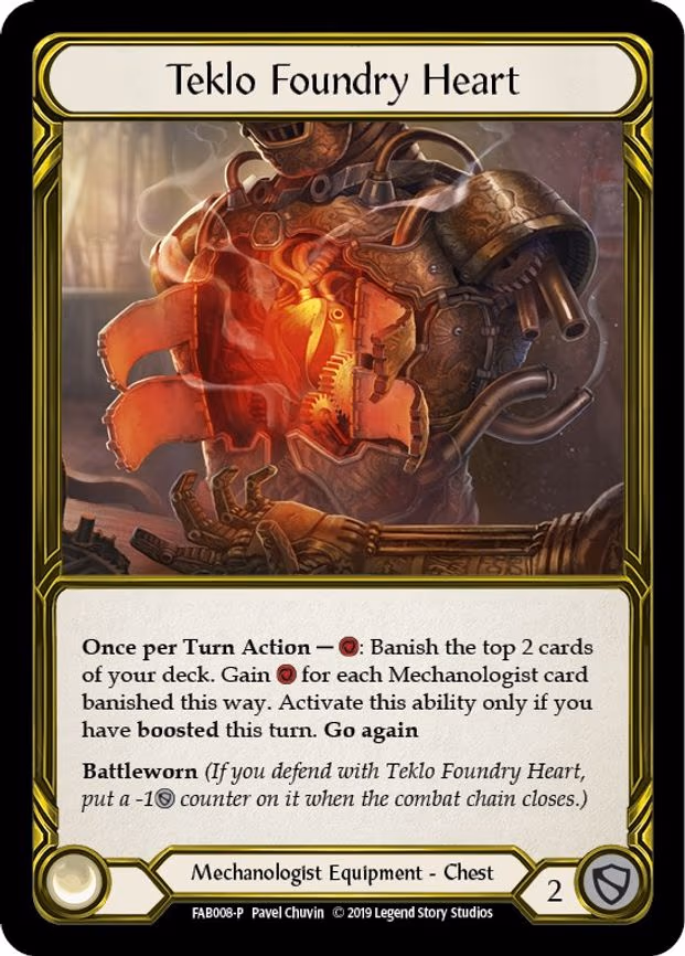 Teklo Foundry Heart (Golden) - Promo (FAB008)