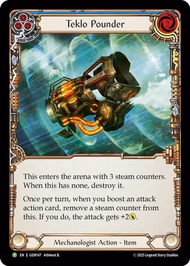 Teklo Pounder (Blue) - Promo (GEM147)