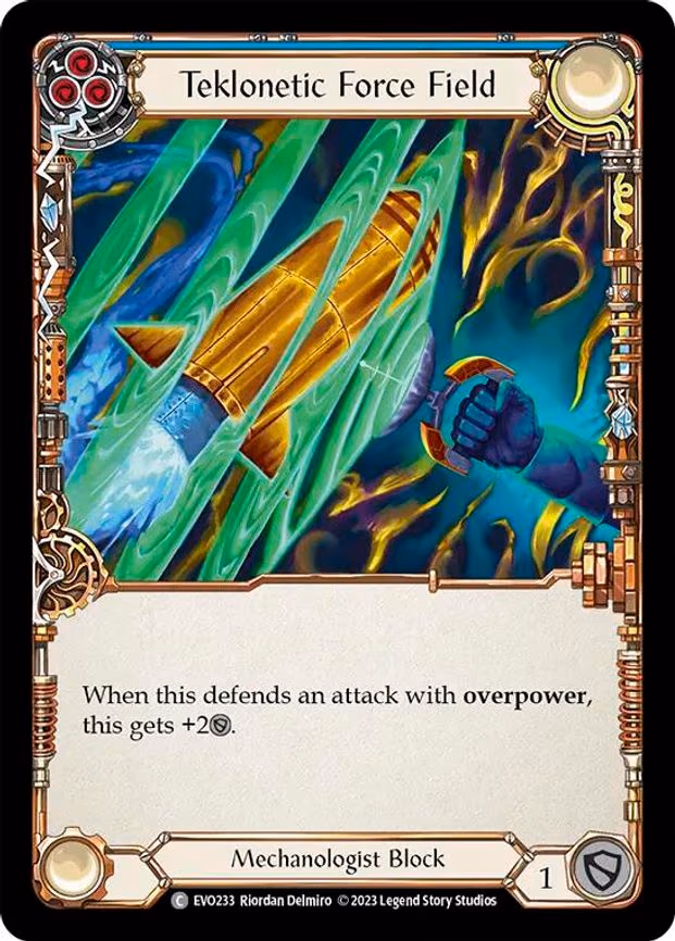 Teklonetic Force Field (Blue) - Common (EVO233)