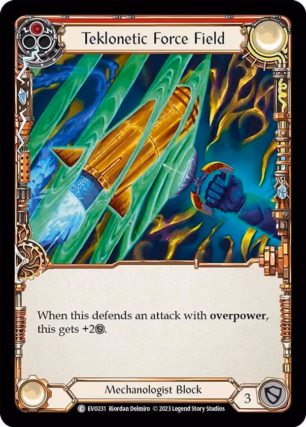 Teklonetic Force Field (Red) - Common (EVO231)