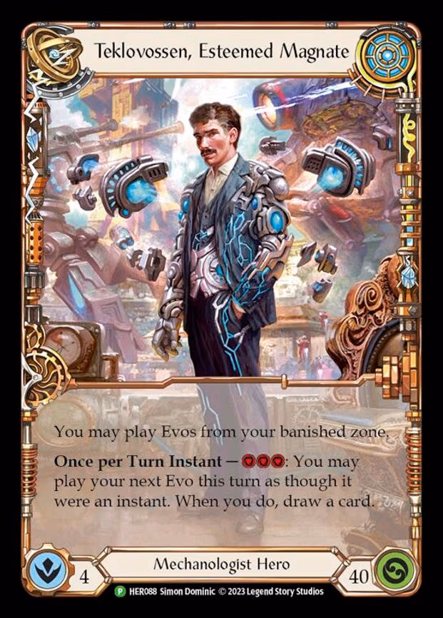 Teklovossen, Esteemed Magnate