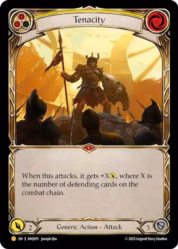 Tenacity (Yellow) - Gold (ANQ015)