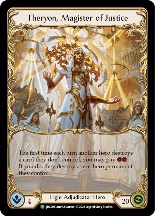 Theryon, Magister of Justice - Promo (JDG008)