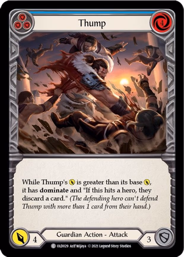 Thump (Blue)